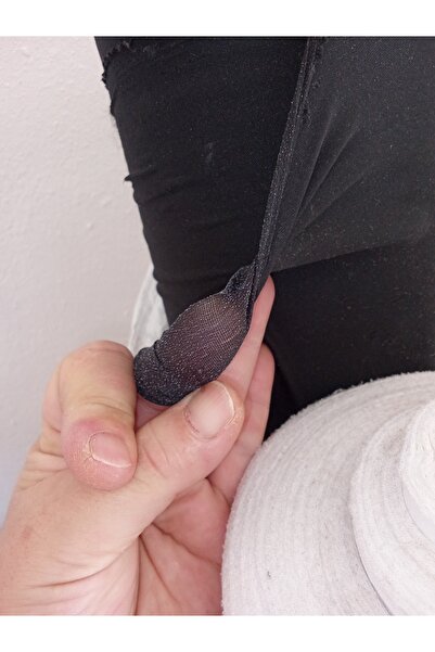 tülay kostüm tasarım Tulay kostüm tasarım 90 cm En Siyah Beyaz Tek Taraflı Ya...