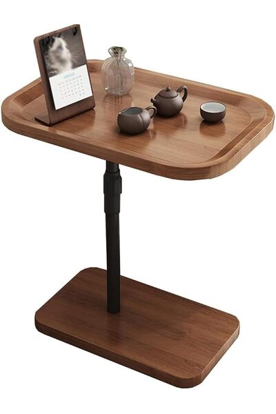 Yelajoy Coffee Table Adjustable Height, Home Side Tables for Small Spaces, So...