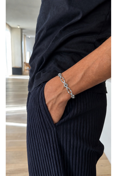 pop up store Design Men's Steel Bracelet