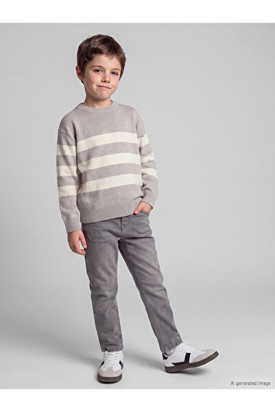 LC Waikiki Two Mt Shop Quality Lcw Kids Gray Denim Straight Standard & Regula...
