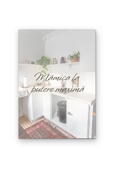 OEM Poster Decorativ Mămica la putere maximă, Design Motivațional, Carton Pre...