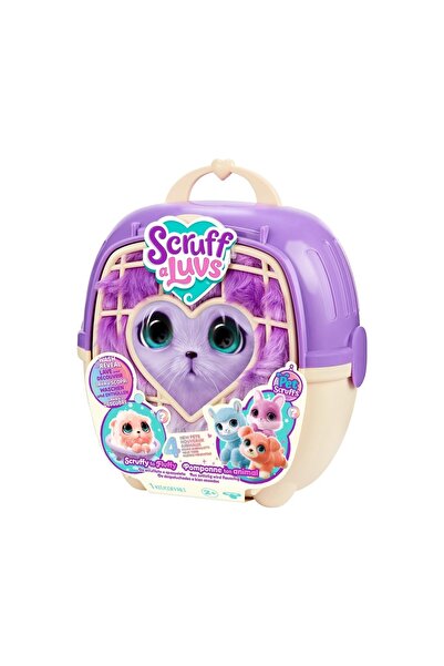 GIOCHI PREZIOSI Scruff A Luvs Suyla Yıkanıp Açılan Sürpriz Gökkuşağı Evcil Ha...