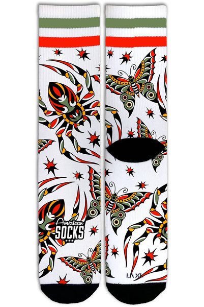 American Socks Venom Mid High Sg Socks