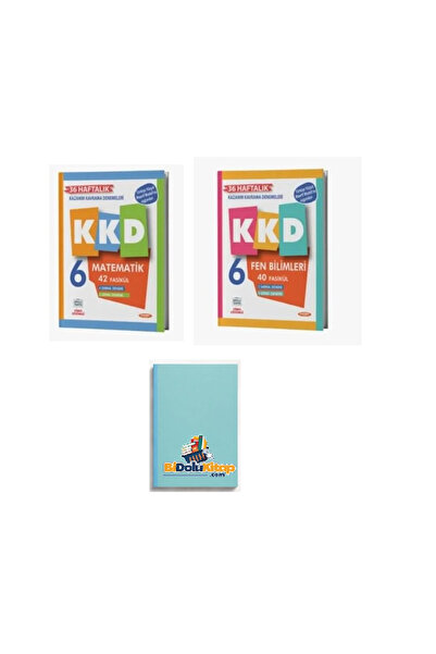 Fenomen Yayıncılık KKD 6 MATEMATİK -FEN BİLİMLERİ (DEFTER HEDİYE)