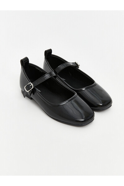 LC Waikiki Two Mt Shop Quality Lcw Steps Black Girls' Ballet Flats