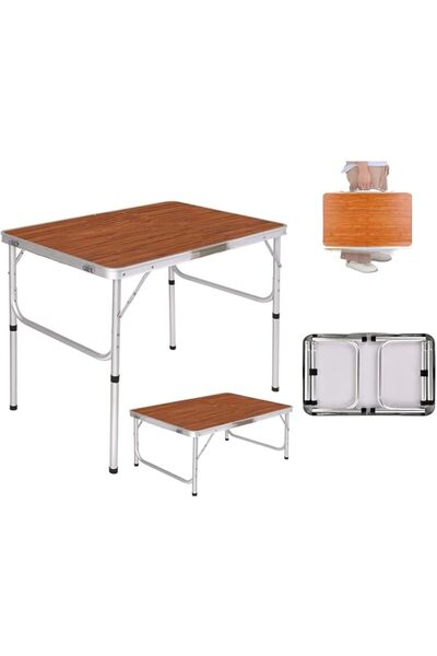 GENERAL Foldable Portable Aluminum Camping Table, For indoor & outdoor, Picni...