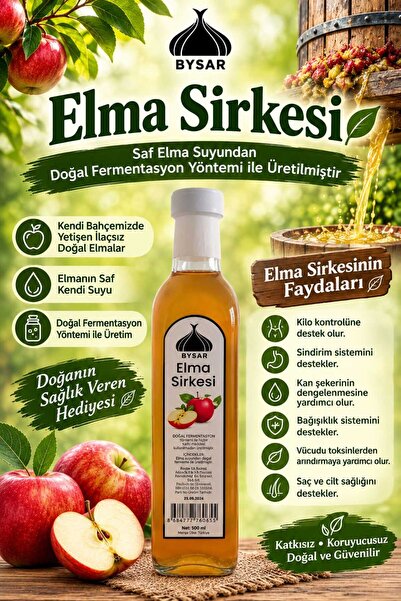 BYSAR Elma Sirkesi doğal