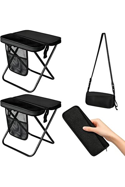 UANDME Uandhome 2Pack كرسي تخييم محمول، كرسي قابل للطي خفيف الوزن مع حقيبة حم...