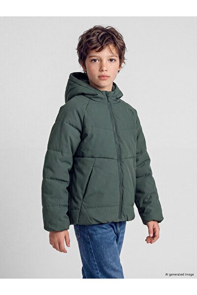 LC Waikiki Two Mt Shop Quality Lcw Kids Green Water Repellent Boys' Inflatabl...