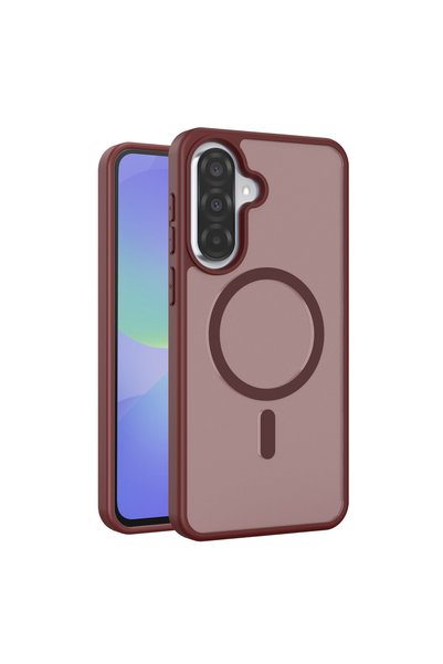 Generic Brand غطاء جوكو سامسونج جالاكسي A17 5G جوتا ماج سيف - أحمر داكن