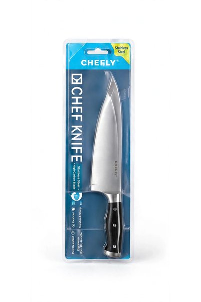 Generic Chef Knife Stainless Steel - 8 Inch Professional Sharp Kitchen Knife