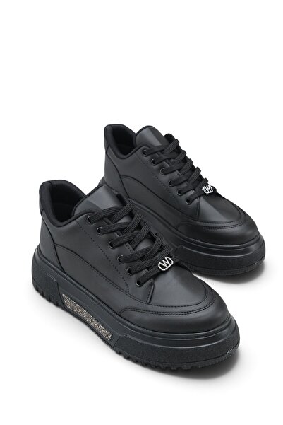 Riccon Phoebe Sola Kadın Sneaker 0012905 Siyah Cilt