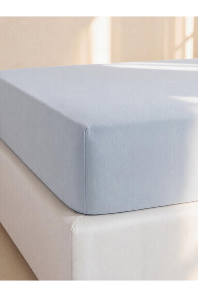 LC Waikiki Alita City Farkıyla Lcw Home Gray Double Elastic Bed Sheet