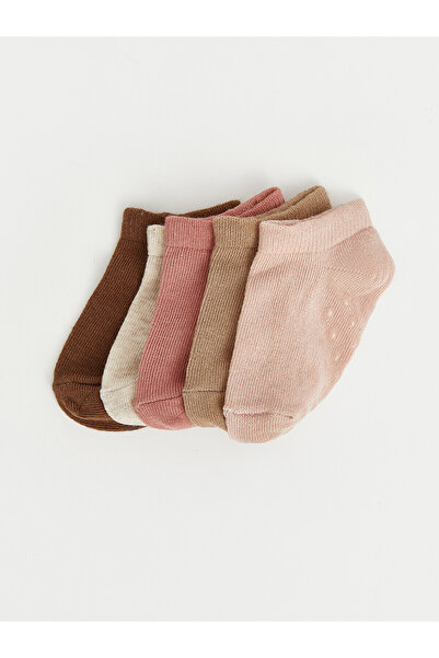 LC Waikiki Two Mt Shop Quality Lcw Baby Pink Plain 5-Piece Pack Baby Girl Boo...
