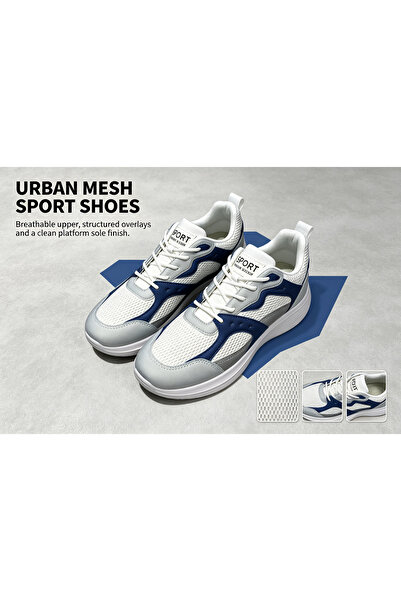 hanyue Men's casual sports shoes lightweight cushioning breathable soft sole ...