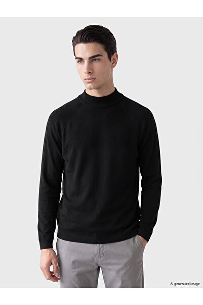 LC Waikiki Nevavm with Difference Lcw Eco Black Knitwear Flat Fisherman / Hal...