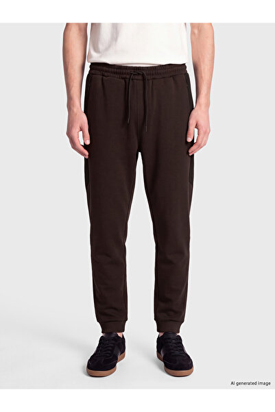 LC Waikiki Vizyon New Season Brown Regular Fit Men's Jogger Sweatpants