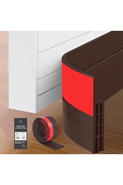 MIZAJIC Door Draft stopper, Door Bottom Seal for Exterior & Interior Doors Bl...