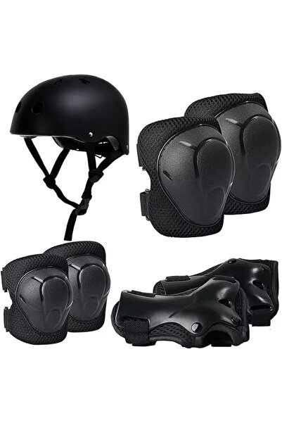 HI-FINE Kids Bike Helmet Set with Knee Pads Elbow Pads and Wrist Guards, 7 in...