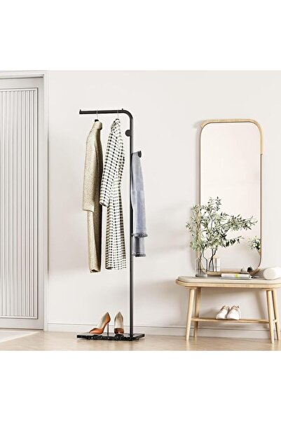 GENERAL Toriseek Metal Coat Rack Freestanding, 67”Coat Hanger Stand with 3 Ho...