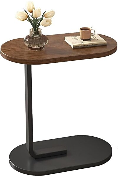 GENERAL Toriseek C-Shaped Side Table, End Table for Couch, Coffee Table Anti-...