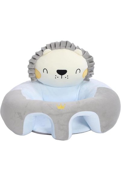 Vellaluna Cute Baby Sofa Chair for Sitting Up, Comfy Plush Infant Seat, Safe ...