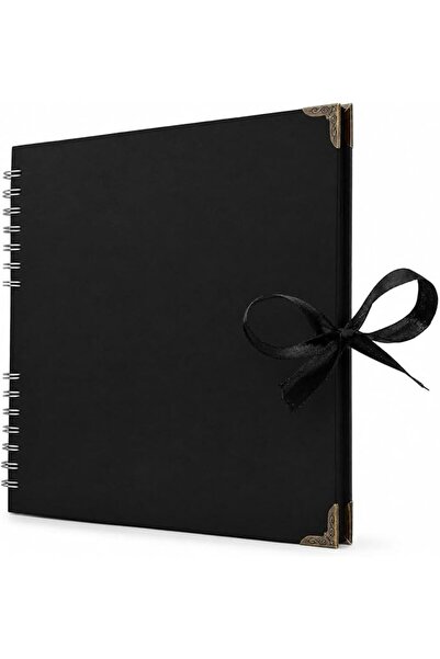 GENERAL Brown White Black 8 Inch 30 Pages Vintage Photo Album, Thin Scrapbook...