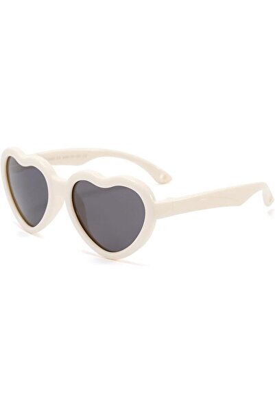 GENERAL Flexible Heart Shaped Baby Polarized Shades, Adjustable Strap UV400 P...