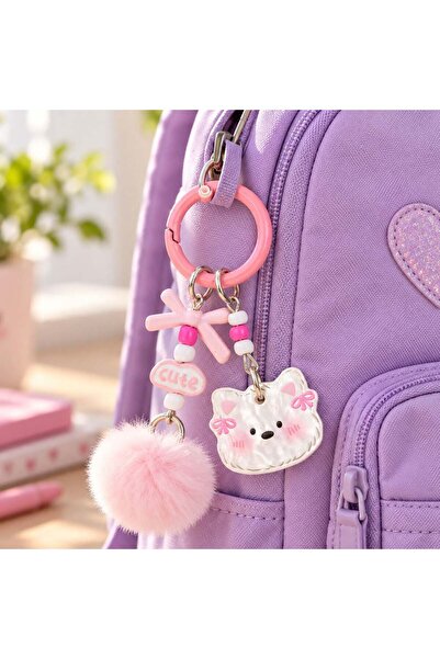 OEM BRELOC-CHARM CATEL POM POM ROZ