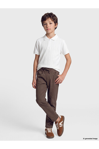 LC Waikiki Two Mt Shop Quality Brown Slim Fit Boys' Trousers