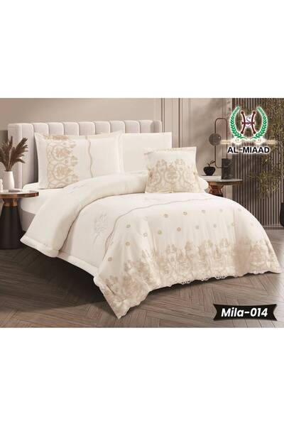 ALMIAAD Lace Bedspread Set 5 Pieces - Luxury Bedspread and Bedding Set - 140*...