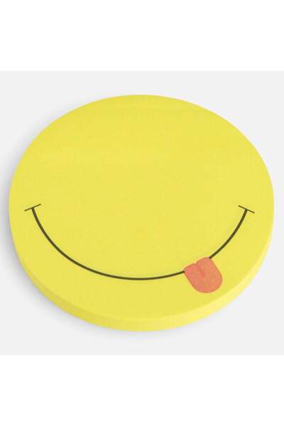 OEM Notite Autoadezive Smiley Galben 7x7cm - 60 Foi