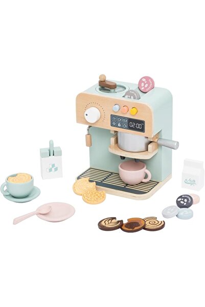 UMUTÜNALFASHİON UMU Wooden Coffee Maker Playset, Kids Coffee Machine Toys, Pr...