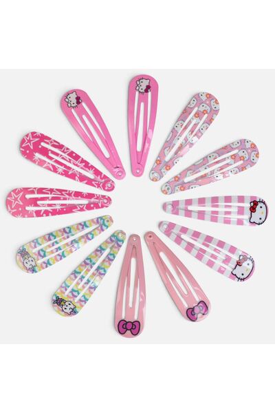 OEM Clame de Par Hello Kitty pentru Copii 5cm - 12buc