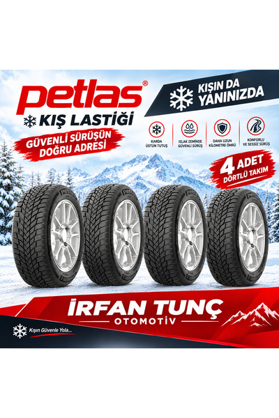 Petlas 185/65R15 88H Snowmaster 2 Oto Kış Lastiği (Üretim Yılı: 2026 ) 4 LÜ T...