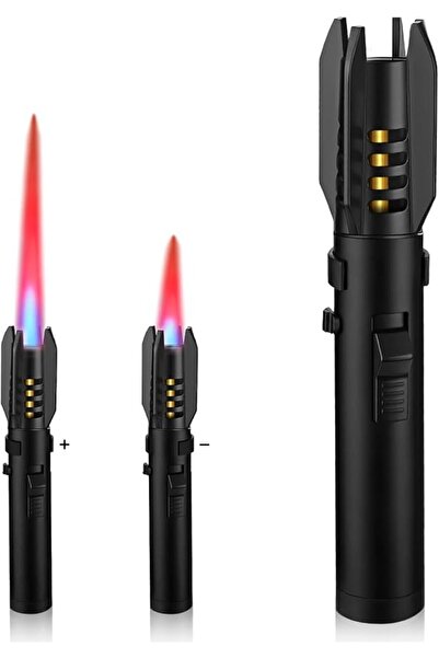 P PIPITA Torch Lighters, Butane Lighters,Portable Adjustable Refillable Butan...
