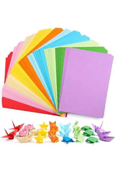 GENERAL Coloured Card, 100 Sheets, A4 80gsm Coloured Art Paper, 10 Colours Ar...