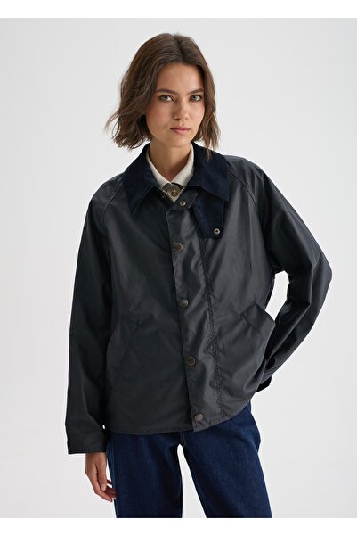 Utility Yağlı Ceket Lacivert / Utility Wax Jacket Navy