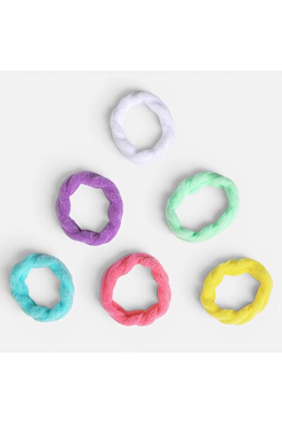 OEM Elastice de Par Frotte Impletite in Culori Pastelate pentru Copii - 6buc