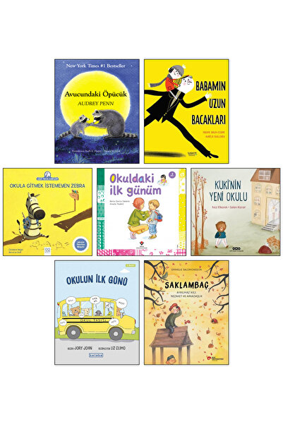 Butik Yayıncılık Avucundaki Öpücük + Babamın Uzun Bacakları + Okula Gitmek İs...