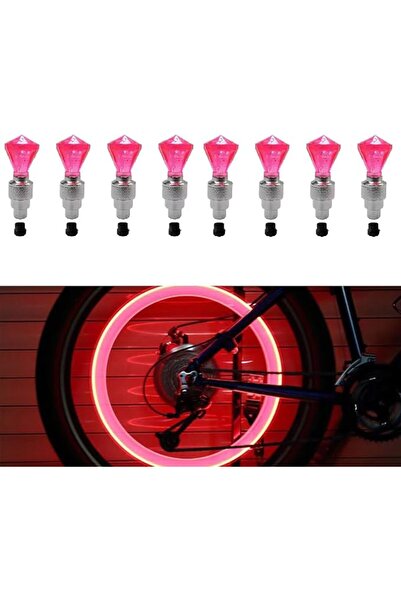 GENERAL 8PCS of GEM LED Flash Tyre Wheel Valve Cap Light for Car Bike Bicycle...