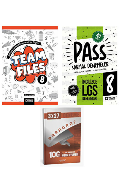 TEAM ELT PUBLISHING TeamElt 2027 Team Files 8+Pass 8+Anla Kazan Paragraf
