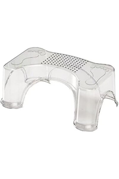 West Biking Transparent Acrylic Toilet Footstool Squatting Position Anti-Slip...