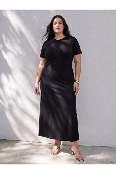 LC Waikiki Two Mt Shop Quality Lcw Curve Black Diver Fabric Straight Loose & ...