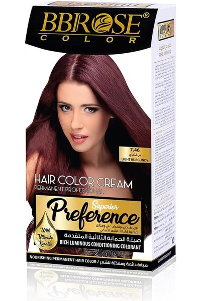 BBROSE Hair Color Cream 100ml - Long-Lasting, Vibrant Hair Dye for Rich, Natu...