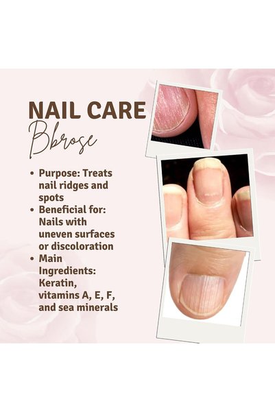 BBROSE Professional Nail Care Kit | Strengthens & Nourishes Nails | Complete Manicure & Pedicure Solution for Healthy, Beautiful Nails (9 in 1 Total Action)
