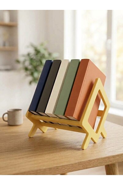 Masaüstü Kitap Standı Modern Dekoratif Kitaplık