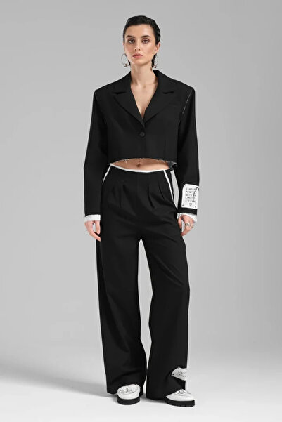 Generic Brand Tw3 Women's Appliqué Detailed Design Trousers