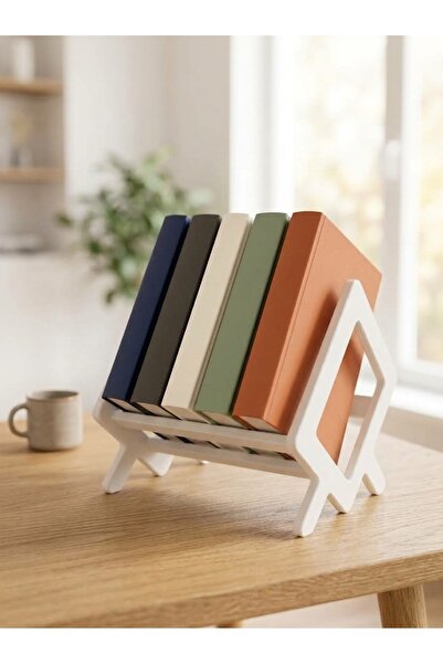 Masaüstü Kitap Standı Modern Dekoratif Kitaplık