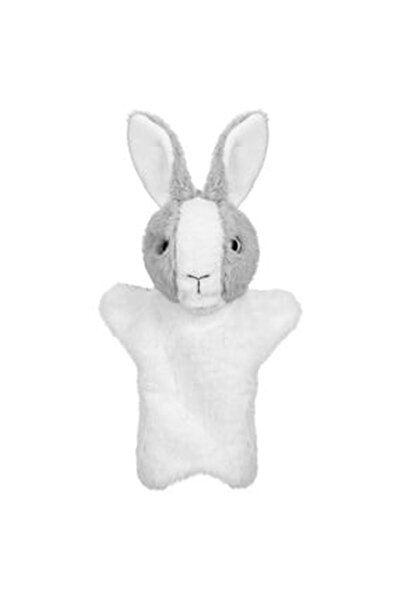 OEM Figurina din Plus Iepuras Gri pentru Teatru de Papusi 28cm